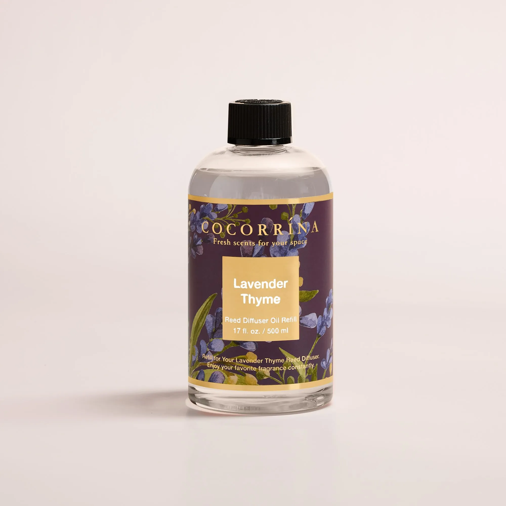 COCORRÍNA Ricarica Diffusore Ambiente Lavender Thyme, 500ml con 8 Bastoncini - immagine 3