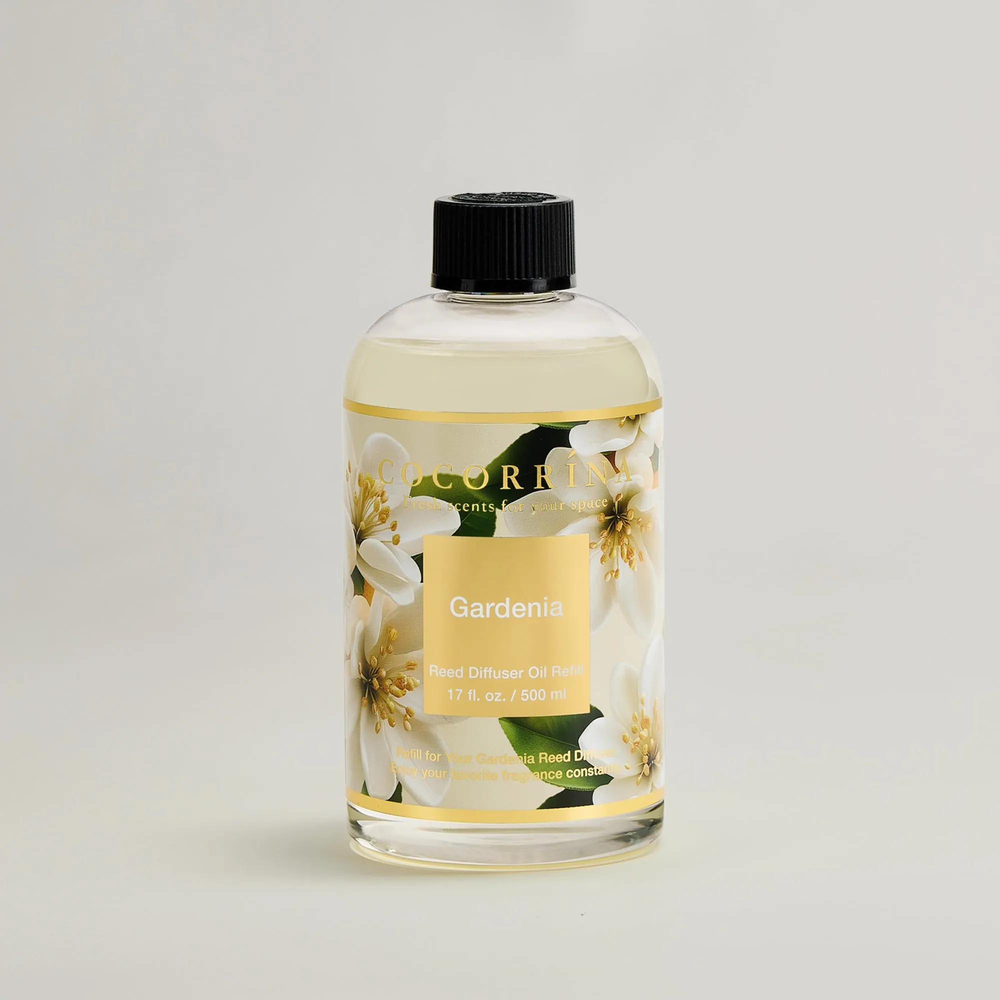 COCORRÍNA Ricarica Diffusore Ambiente Gardenia, 500ml con 8 Bastoncini - immagine 2