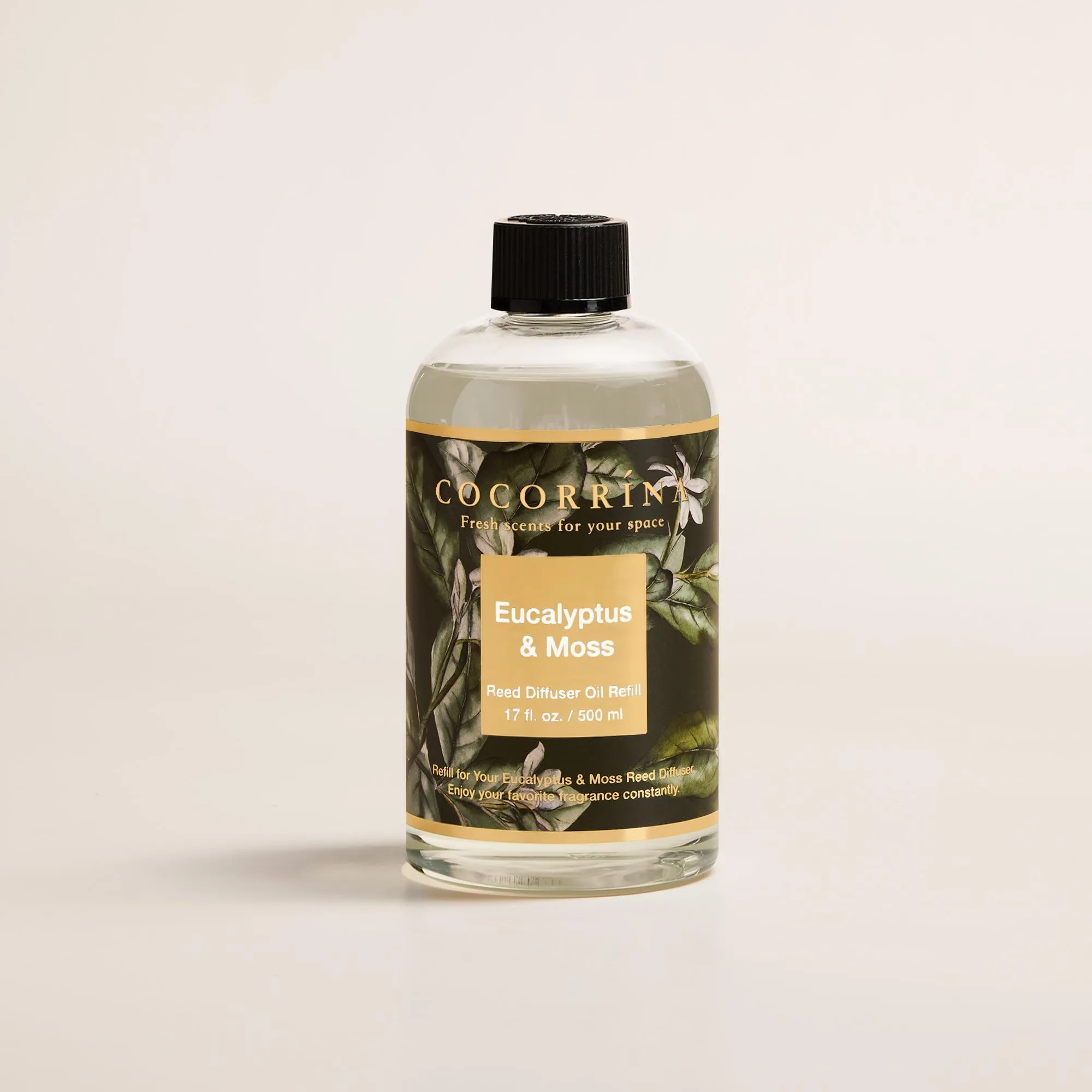 COCORRÍNA Ricarica Diffusore Ambiente Eucalyptus & Moss, 500ml con 8 Bastoncini - immagine 3