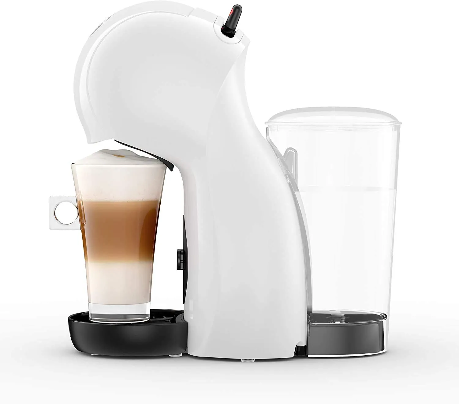 Nescafé Dolce Gusto De'Longhi Piccolo XS EDG110.WB Macchina per Caffè Espresso a Capsule, Manuale, 0.8 l, Bianco - immagine 3