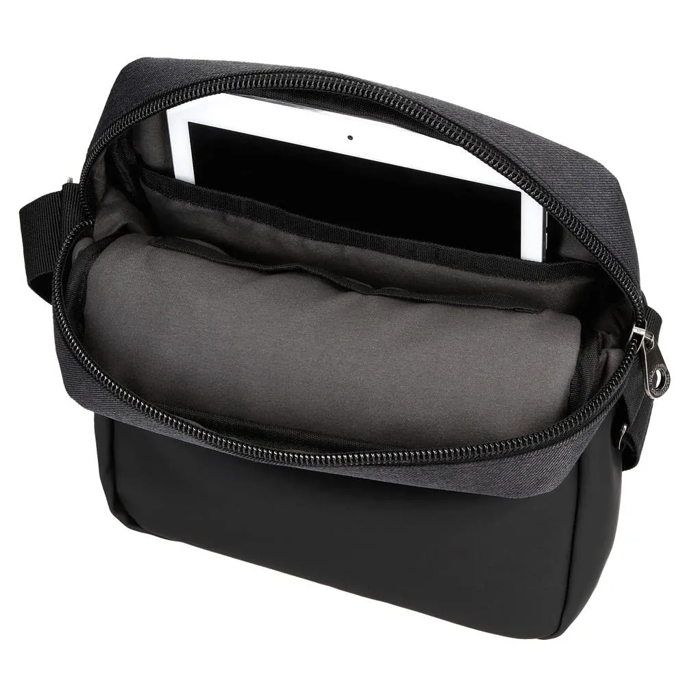 Pepe Jeans Jarvis Porta Tablet Nero 23x27x7 cm Poliestere e Finta Pelle - immagine 2