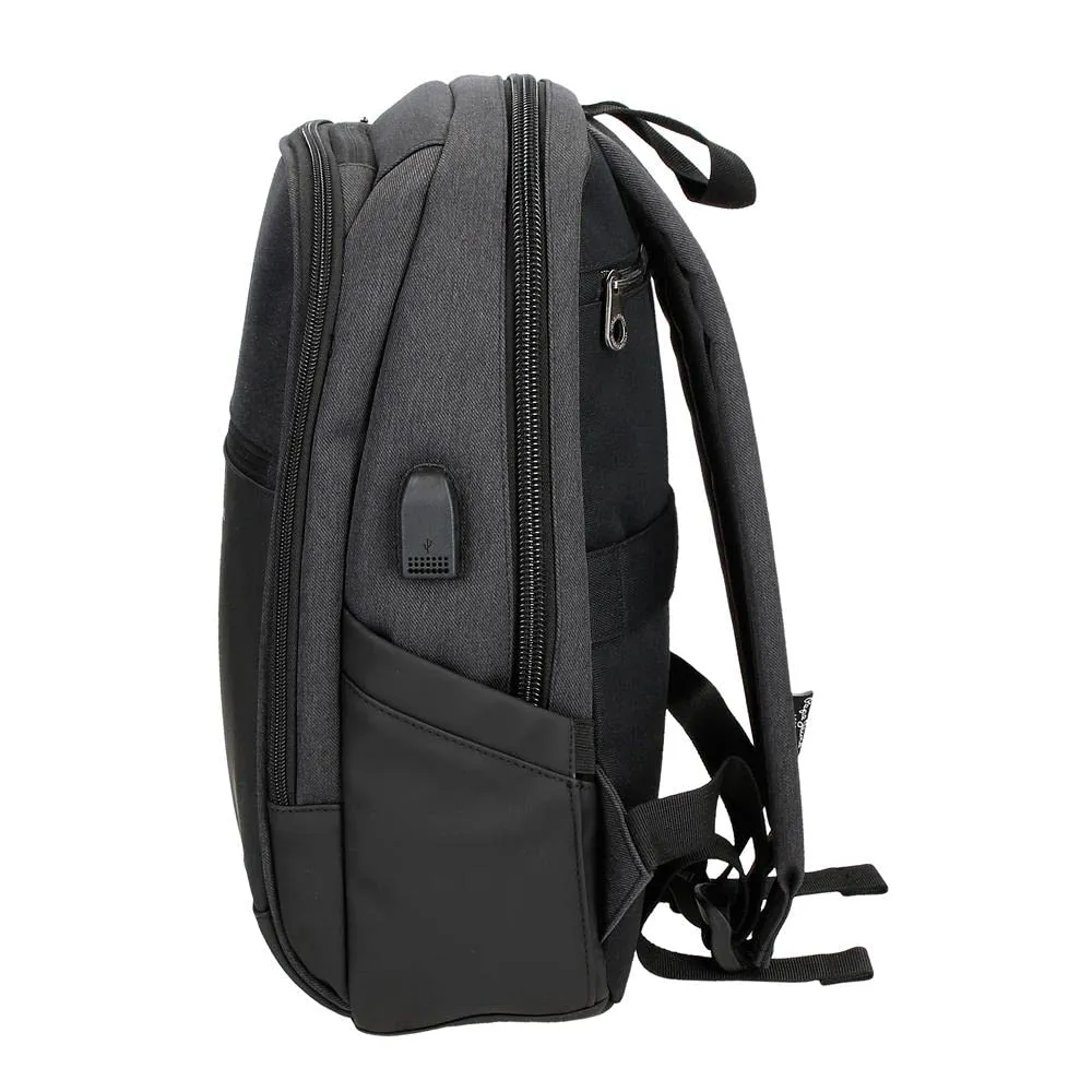 Pepe Jeans Jarvis Zaino per portatile fino a 12" Nero - immagine 4