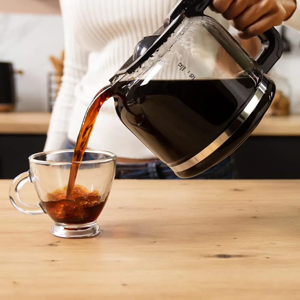 Cecotec Coffee 66 Smart Plus Caffettiera a Goccia Programmabile, 980W, 1.5L, 12 Tazze, Acciaio Inox - immagine 5
