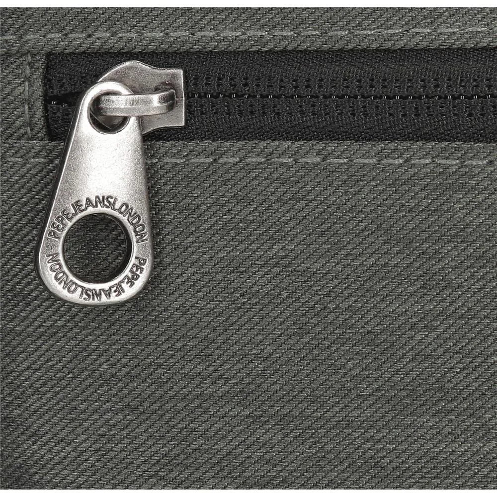 Pepe Jeans Jarvis Borsa a Spalla Porta Tablet Verde 23x27x7 cm - immagine 8