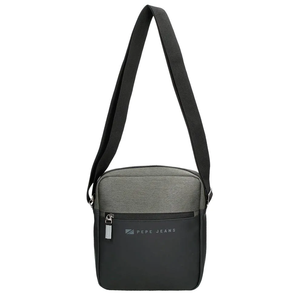 Pepe Jeans Jarvis Borsa a Spalla Porta Tablet Verde 23x27x7 cm - immagine 9