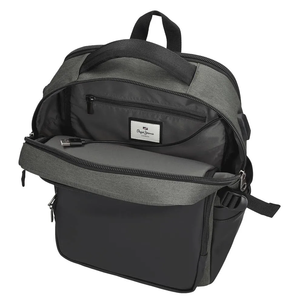 Pepe Jeans Zaino Portatile 15,6" Verde 7122432 - immagine 6