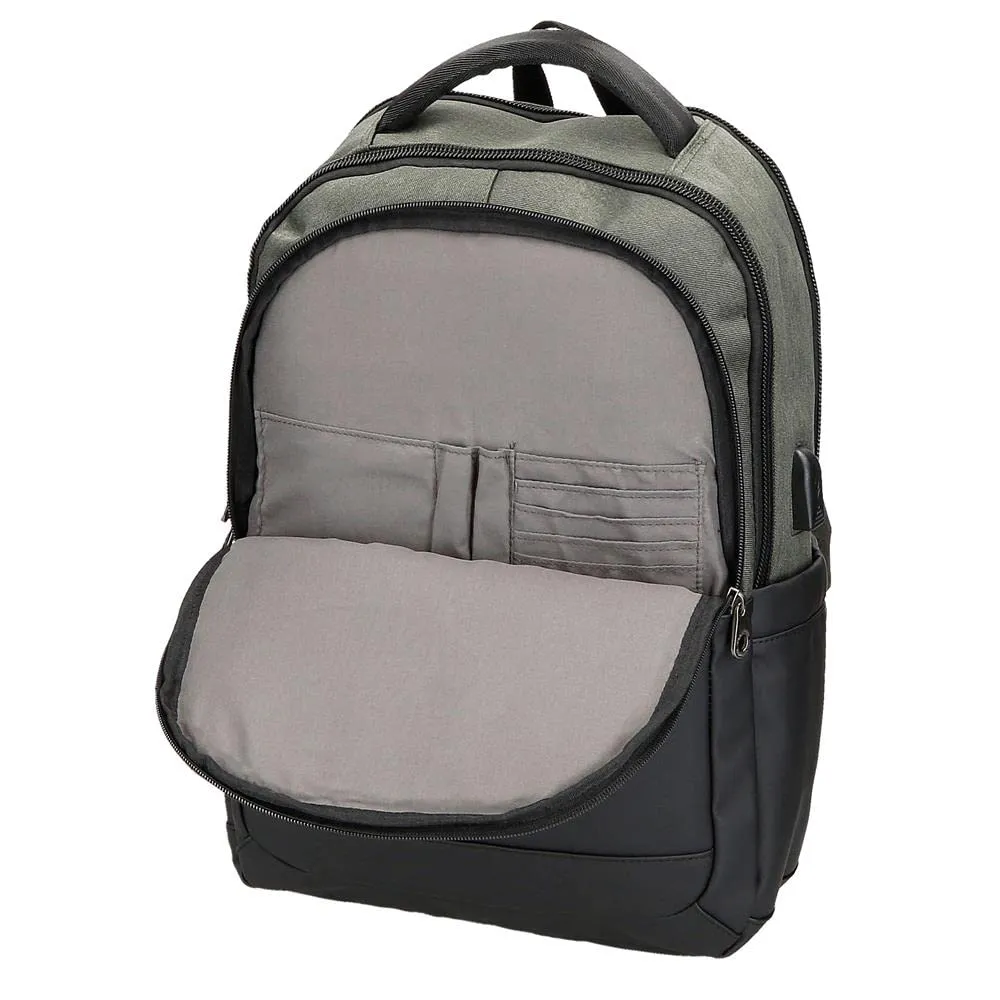 Pepe Jeans Jarvis Zaino per Laptop Verde 31x44x15 cm Poliestere - immagine 7