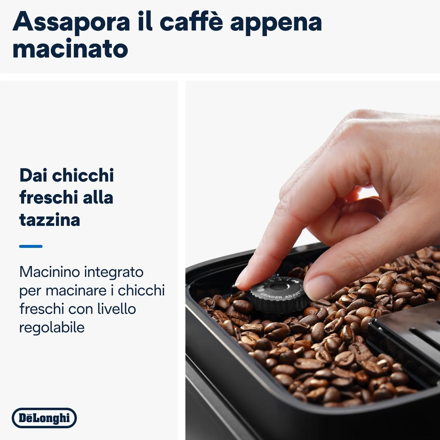 De'Longhi Magnifica Evo ECAM292.52.GB Macchina da Caffè Automatica, Grigio - immagine 3