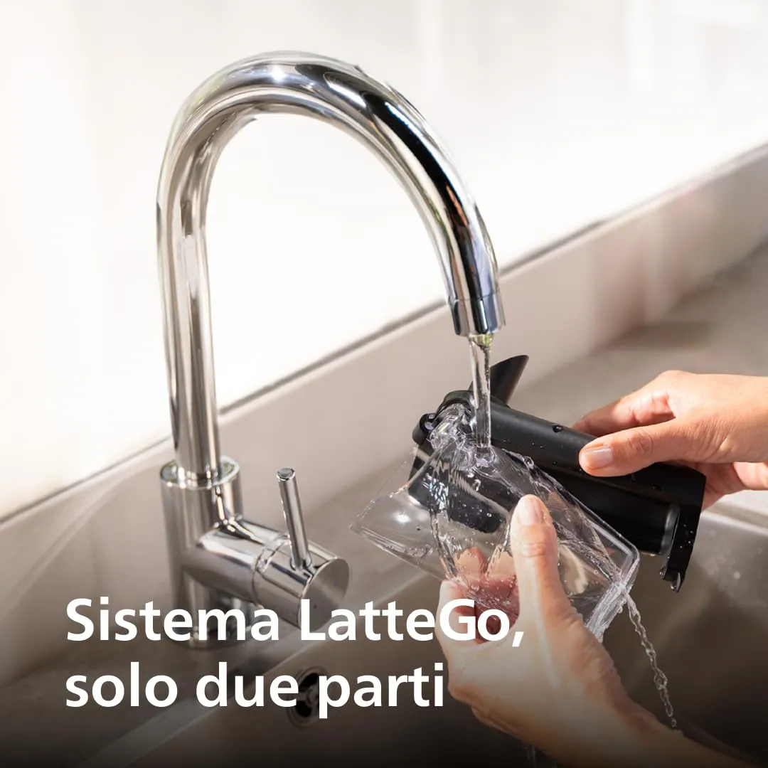 Philips 5500 Macchina Caffè Automatica LatteGo EP5544/50 - Grigio - immagine 9