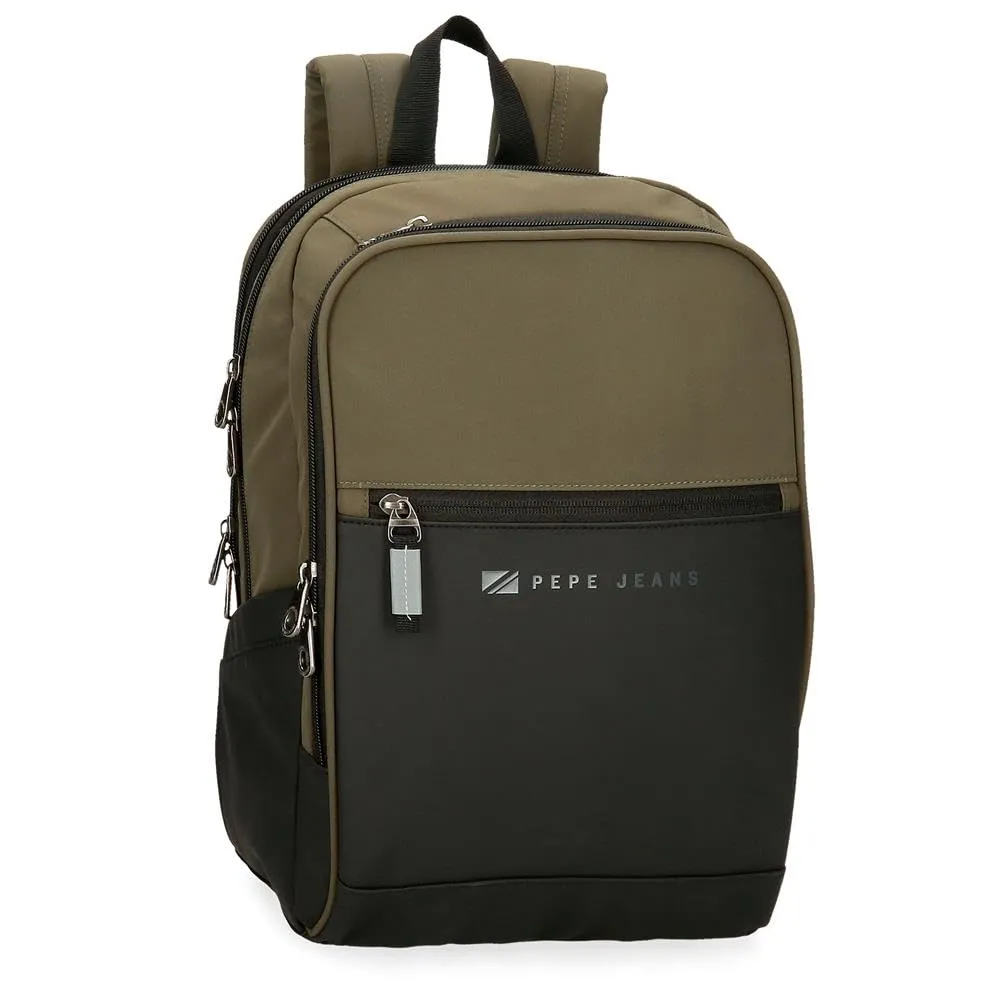 Pepe Jeans Jarvis Zaino per laptop, verde scuro - immagine 1
