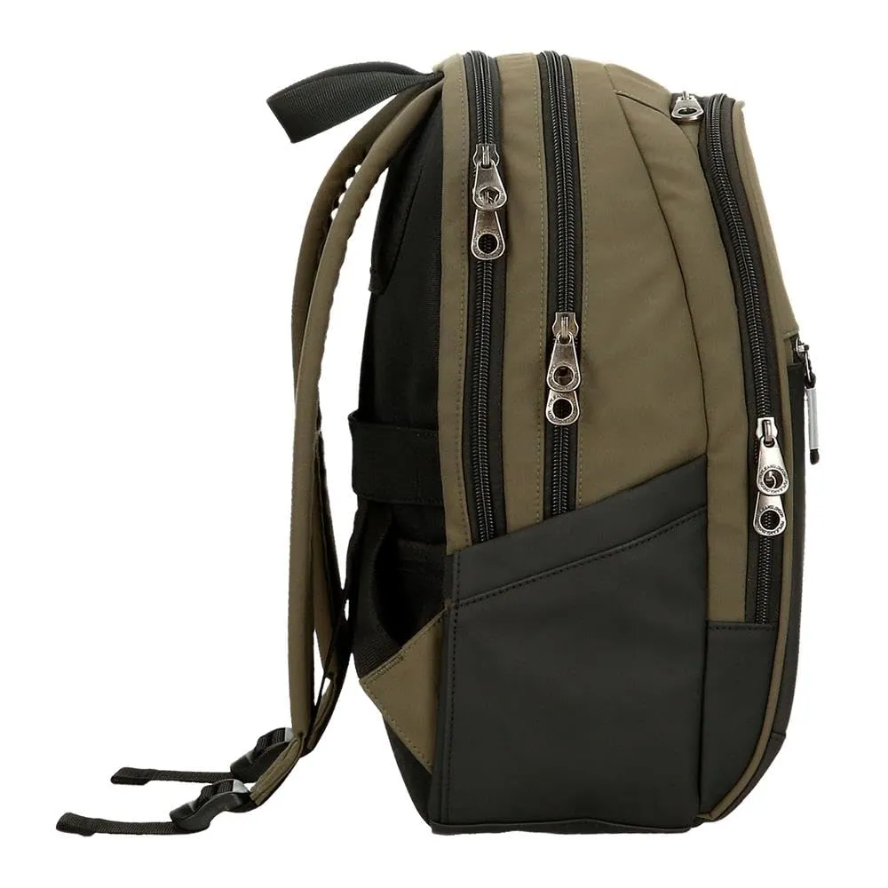 Pepe Jeans Jarvis Zaino per laptop, verde scuro - immagine 2