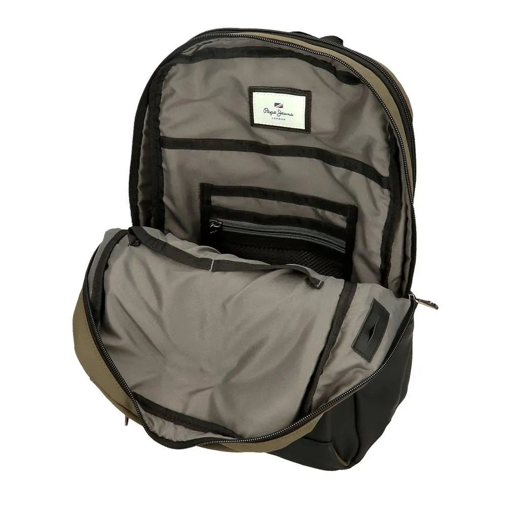 Pepe Jeans Jarvis Zaino per laptop, verde scuro - immagine 6