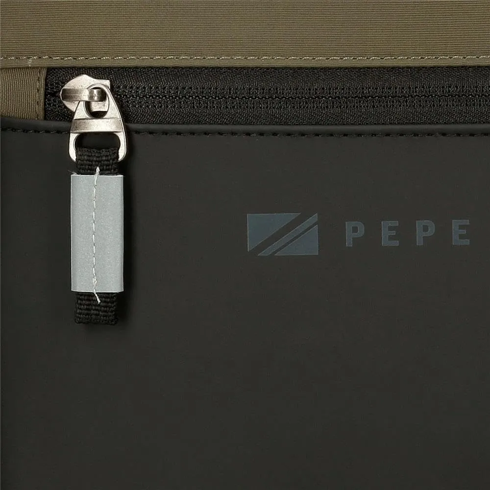 Pepe Jeans Jarvis Borsa a Mano con Tracolla, Verde Scuro - immagine 6