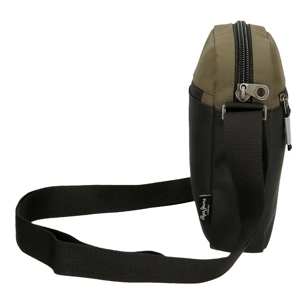 Pepe Jeans Jarvis Borsa a Mano, Verde Scuro, Media - immagine 2