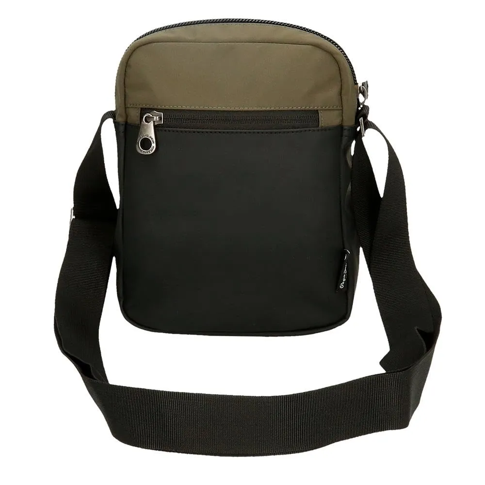 Pepe Jeans Jarvis Borsa a Mano, Verde Scuro, Media - immagine 3