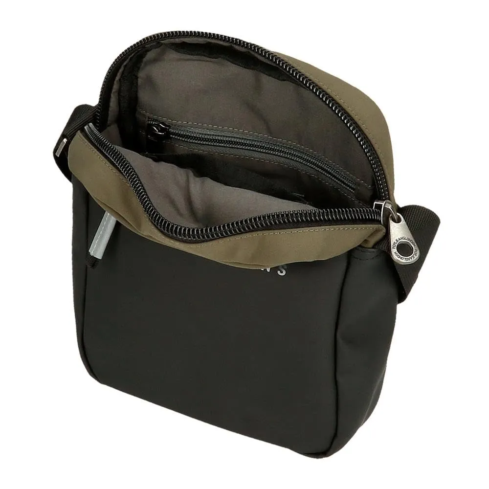 Pepe Jeans Jarvis Borsa a Mano, Verde Scuro, Media - immagine 4