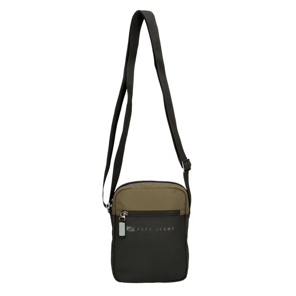 Pepe Jeans Jarvis Borsa a Mano, Verde Scuro, Media - immagine 8