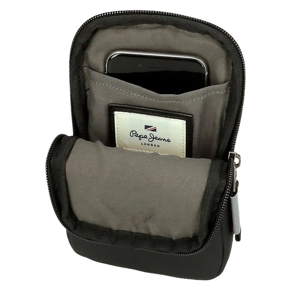 Pepe Jeans Jarvis Borsa a Mano con Tracolla, Verde Scuro - immagine 4