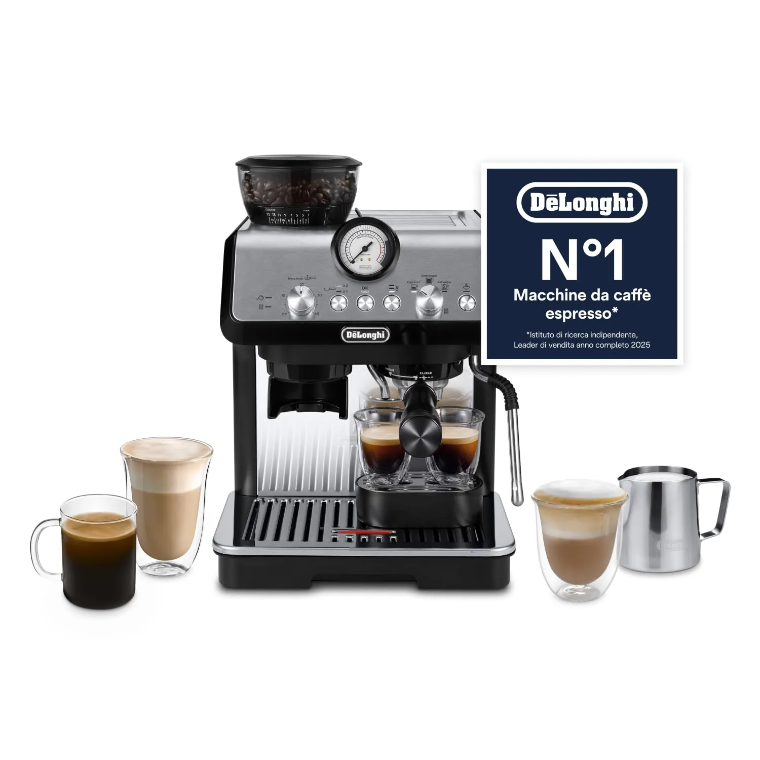De'Longhi La Specialista Arte Macchina Espresso EC9152.BK Nero - immagine 1