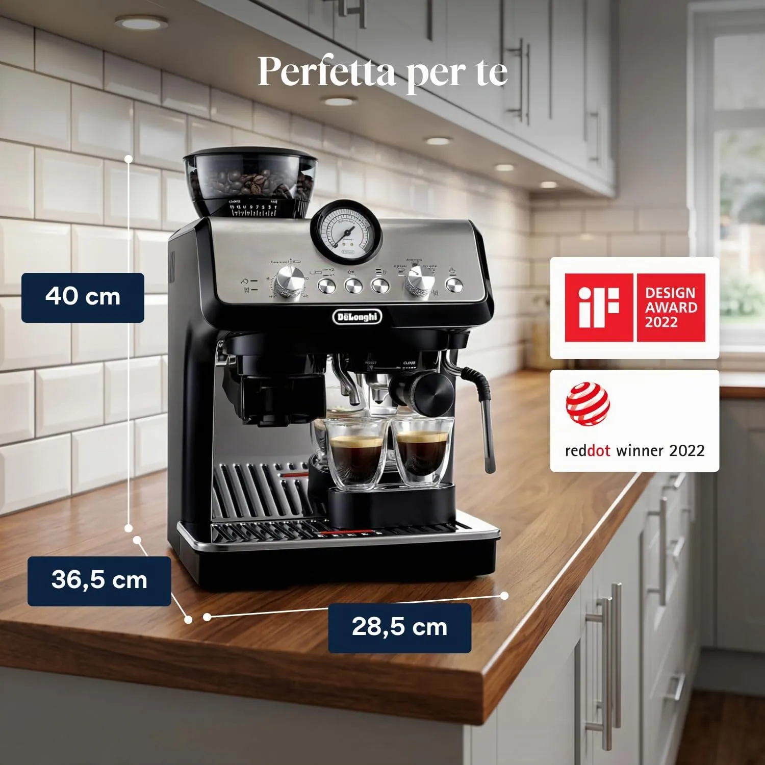 De'Longhi La Specialista Arte Macchina Espresso EC9152.BK Nero - immagine 8