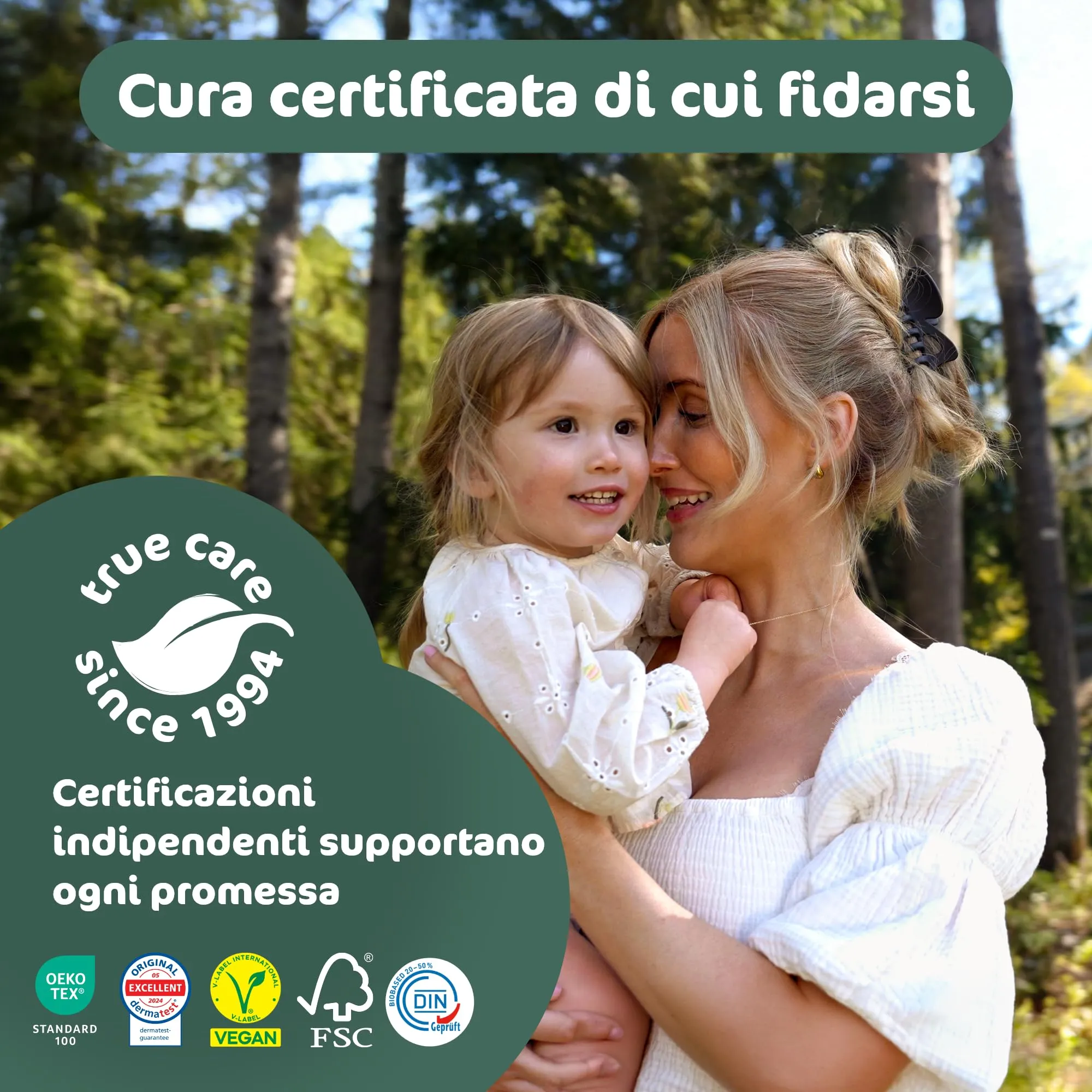 Naty BioEmbrace Pannolini, Taglia 3 (4–9kg), 180 pezzi - immagine 6