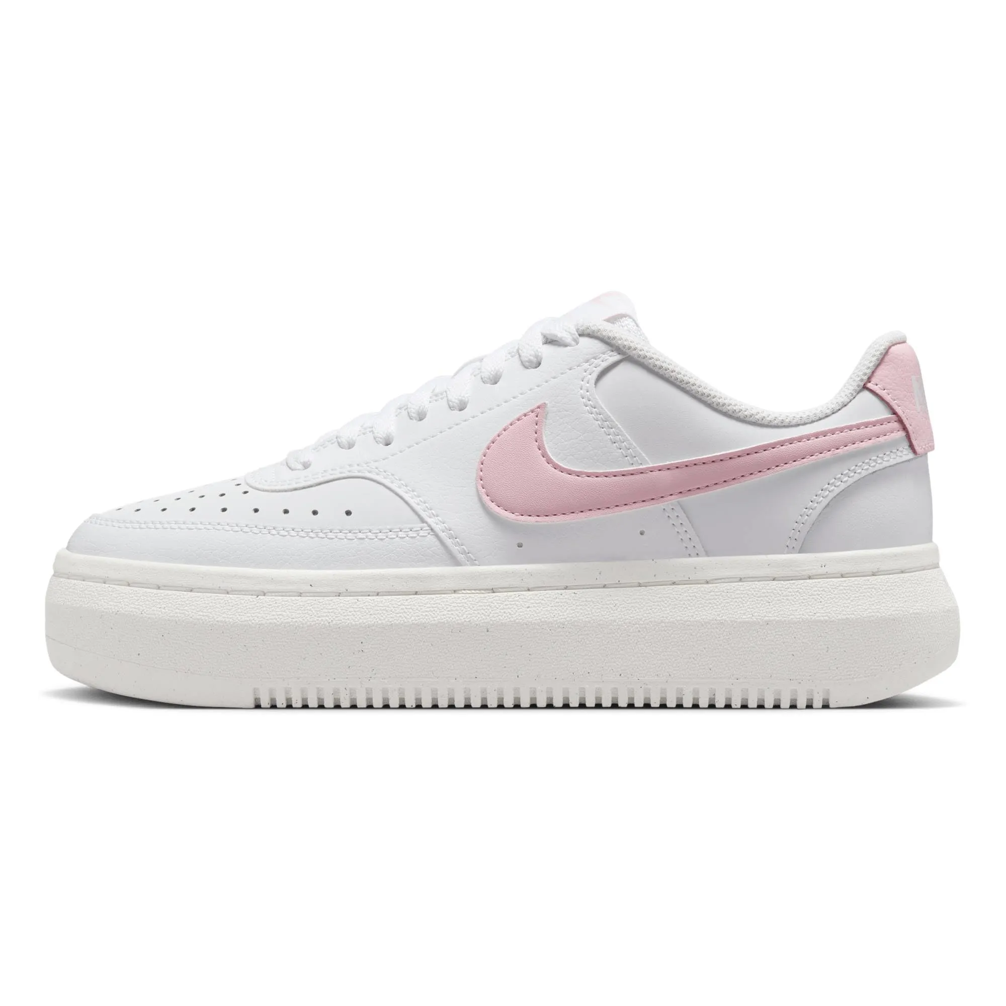 Nike Court Vision Alta Women's Shoes - White and Pink Rope Foam - 41 EU - immagine 1