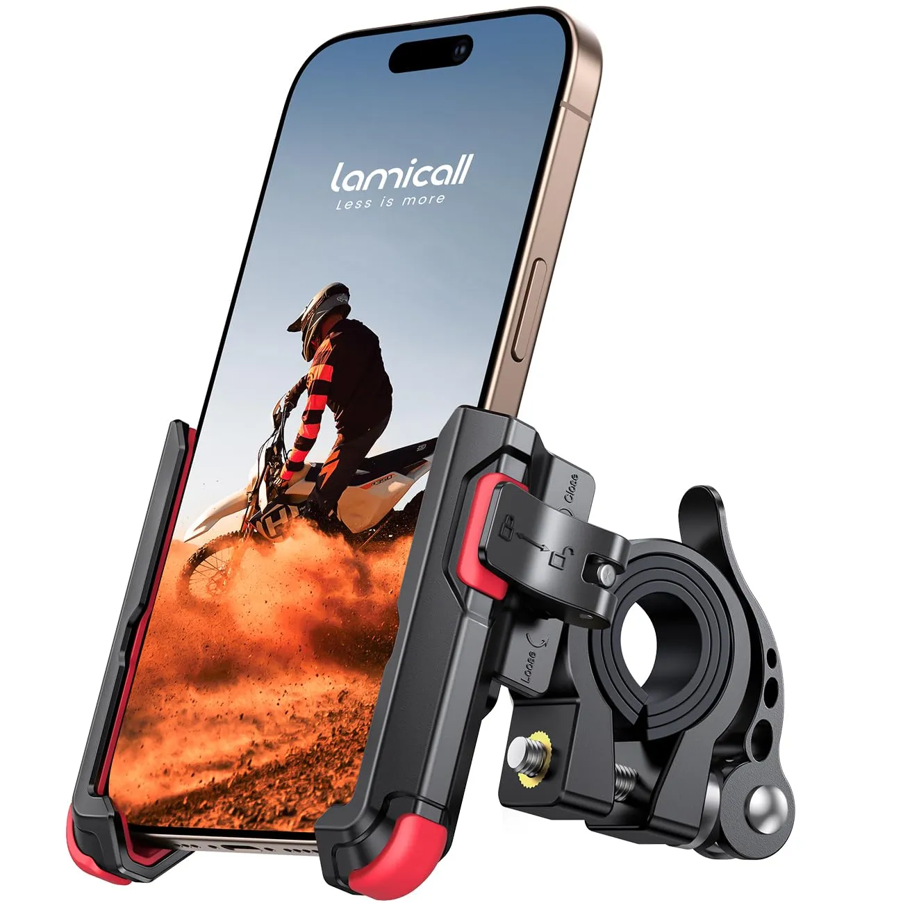 Lamicall Supporto Telefono Bicicletta 360° Rotazione - immagine 1