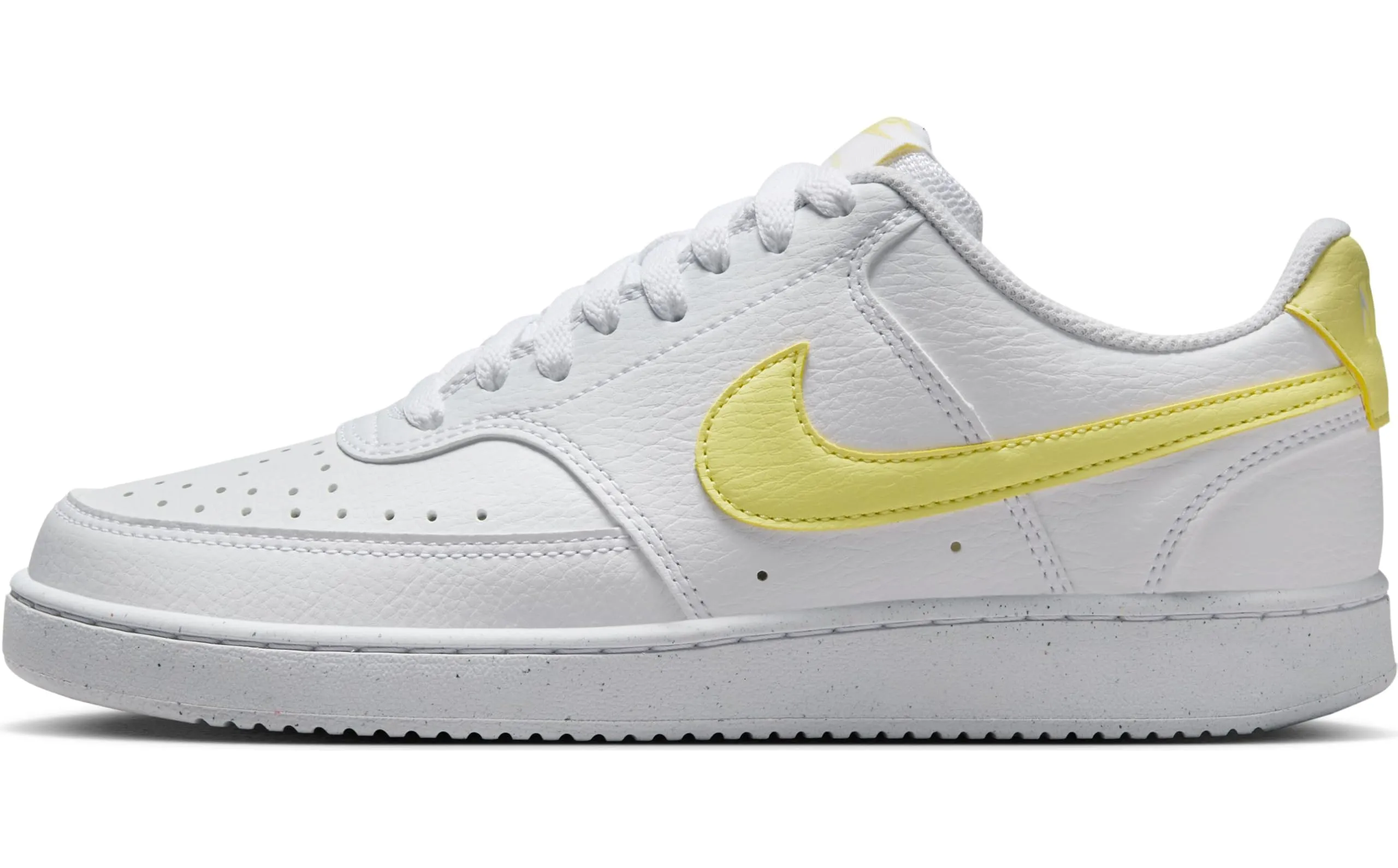 Nike Court Vision Low Next Nature, Soft Yellow White, 38.5 EU - immagine 1