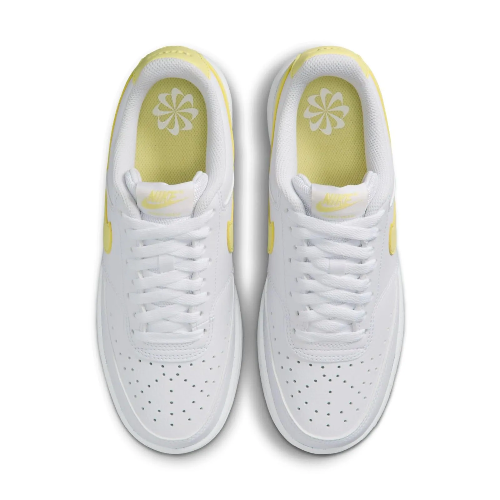 Nike Court Vision Low Next Nature, Soft Yellow White, 38.5 EU - immagine 7