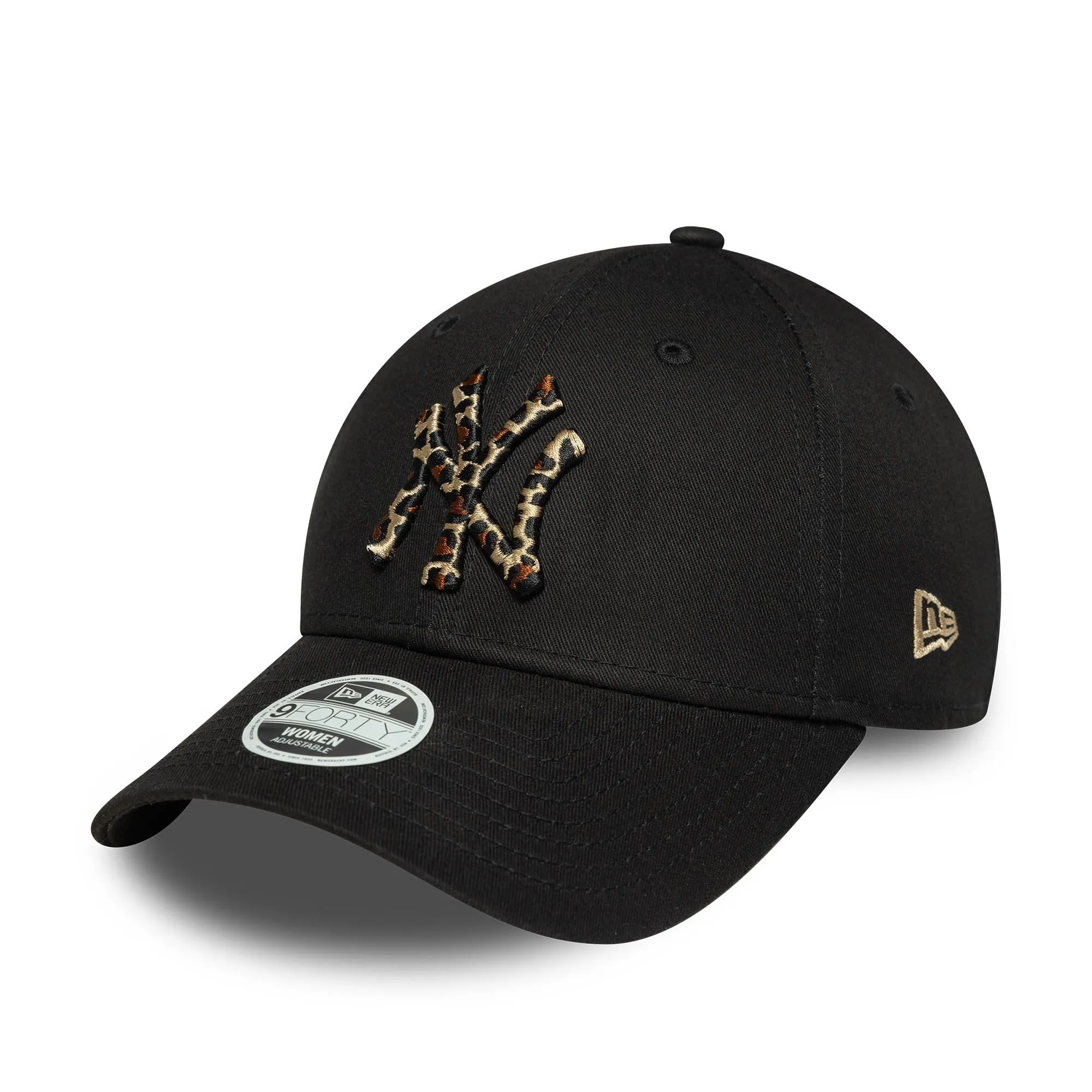 New Era New York Yankees 9Forty Leopard Infill Women's Cap - Nero - immagine 1