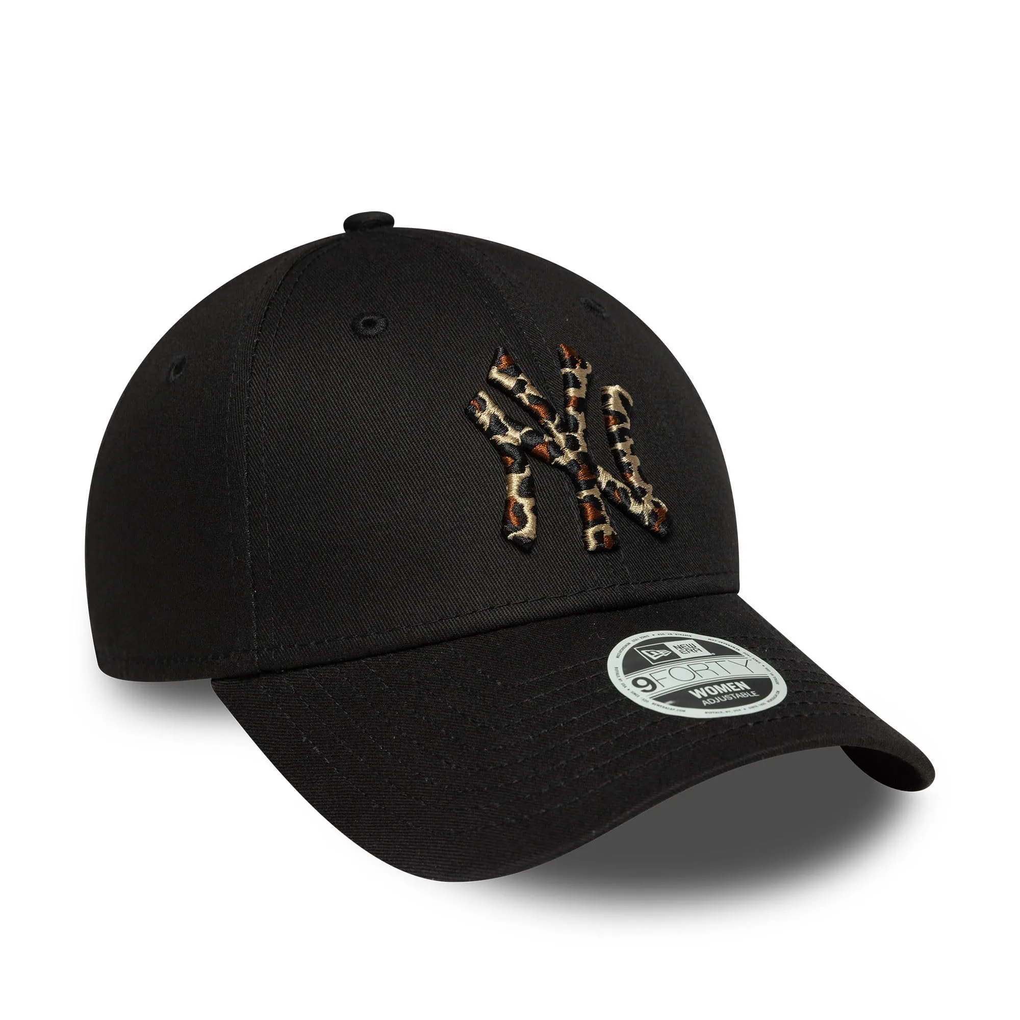 New Era New York Yankees 9Forty Leopard Infill Women's Cap - Nero - immagine 3