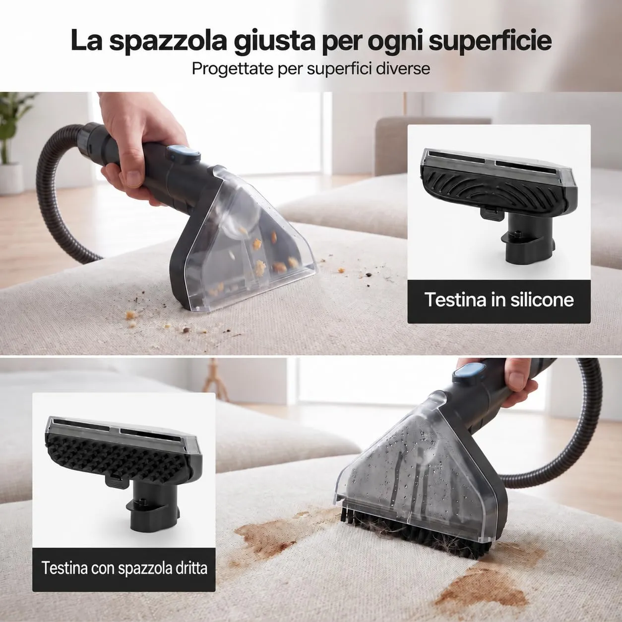 Olvy Pulitore Tappeti e Divani C688A - immagine 3