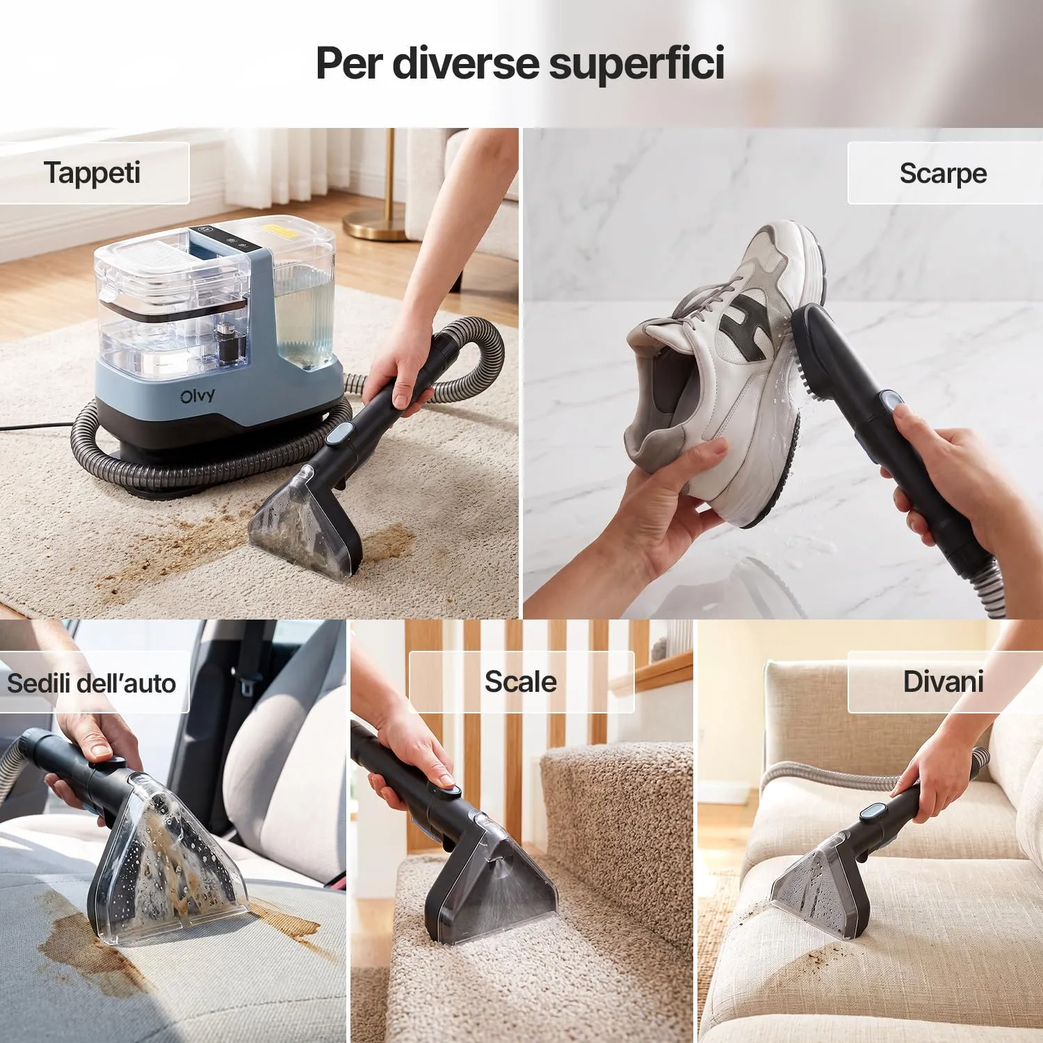Olvy Pulitore Tappeti e Divani C688A - immagine 5