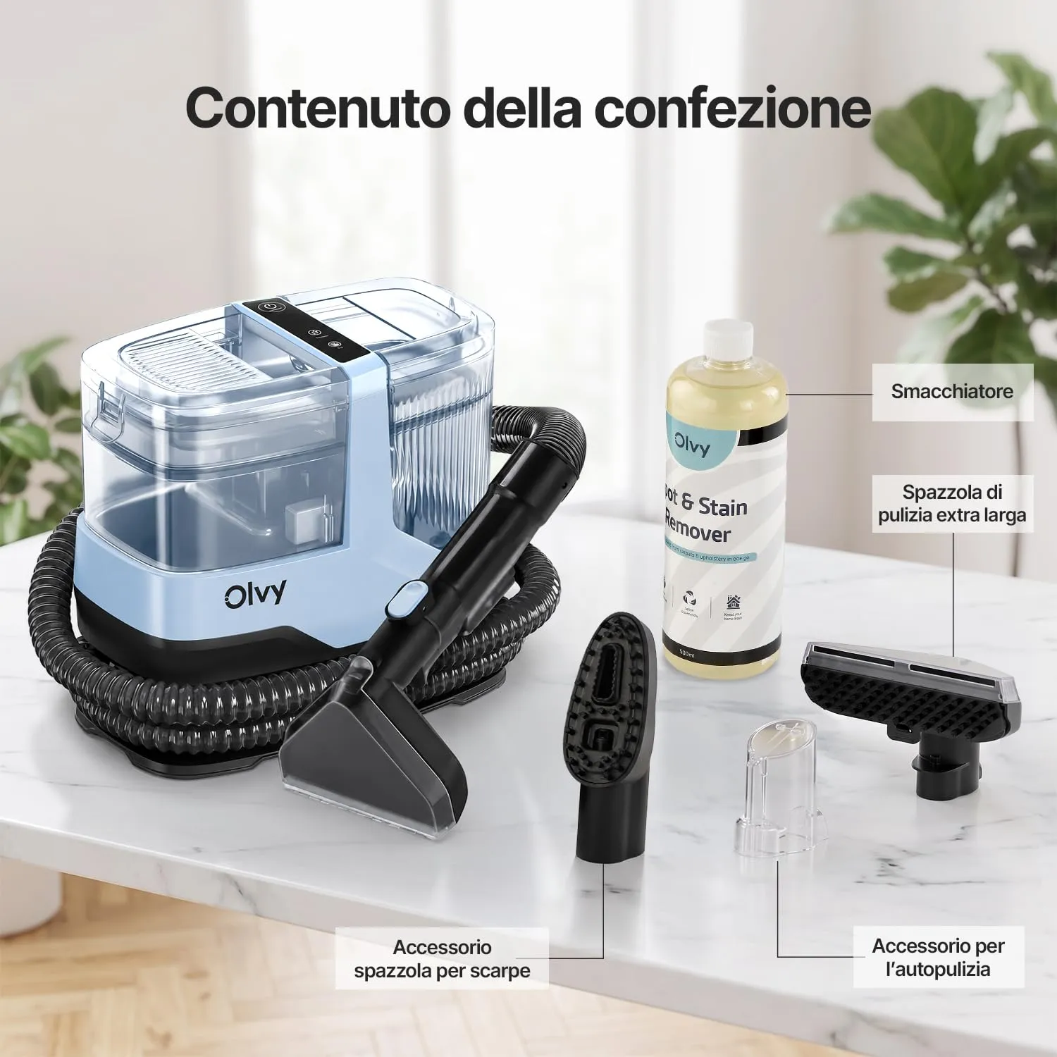 Olvy Pulitore Tappeti e Divani C688A - immagine 10