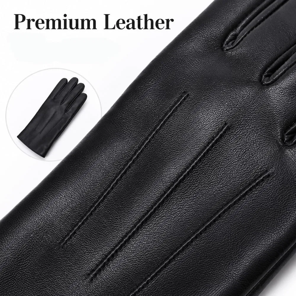 Harssidanzar Guanti Donna Inverno GL017EU Nero XL - immagine 4