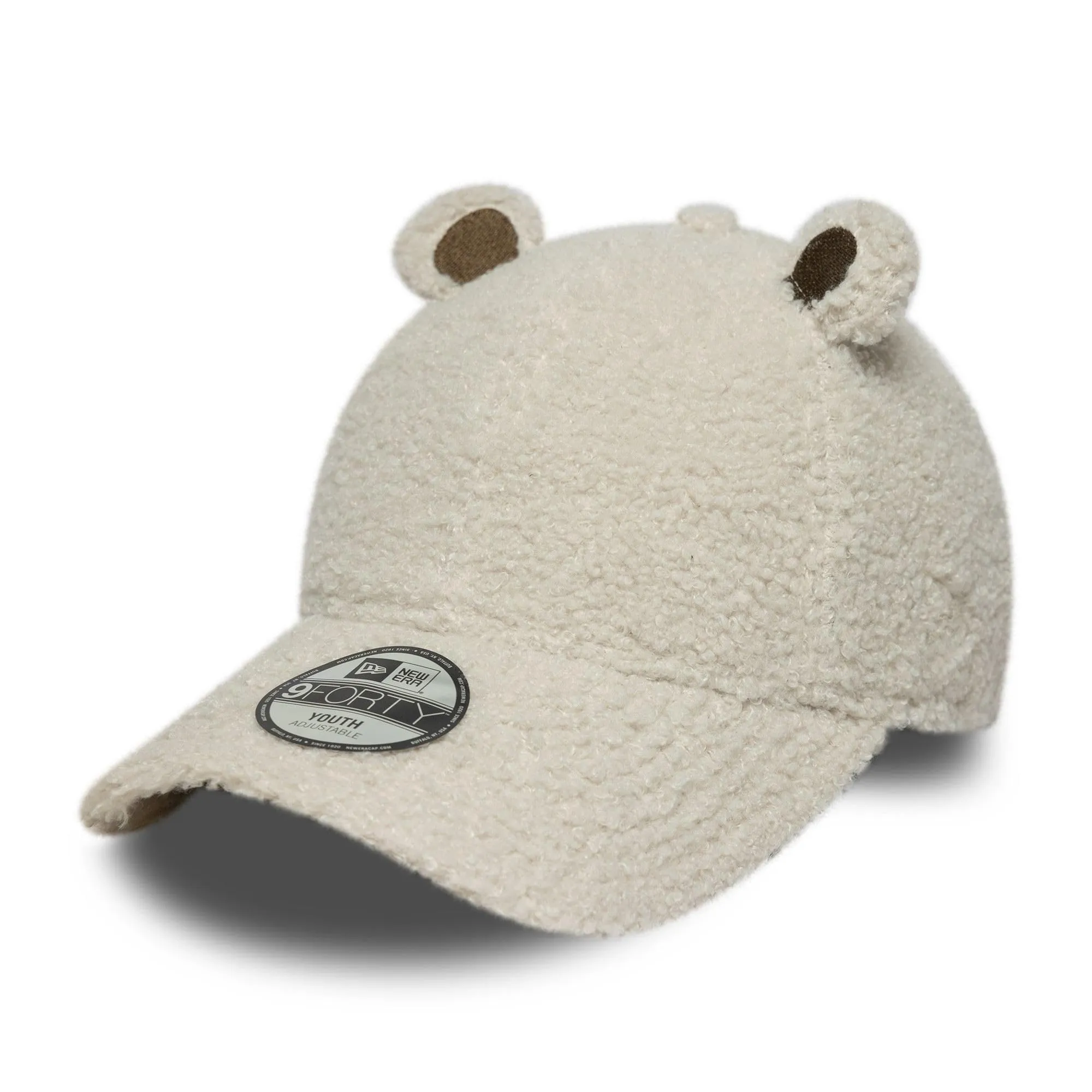 New Era 9Forty Berretto Invernale Bambini Borg Teddy Beige - immagine 1