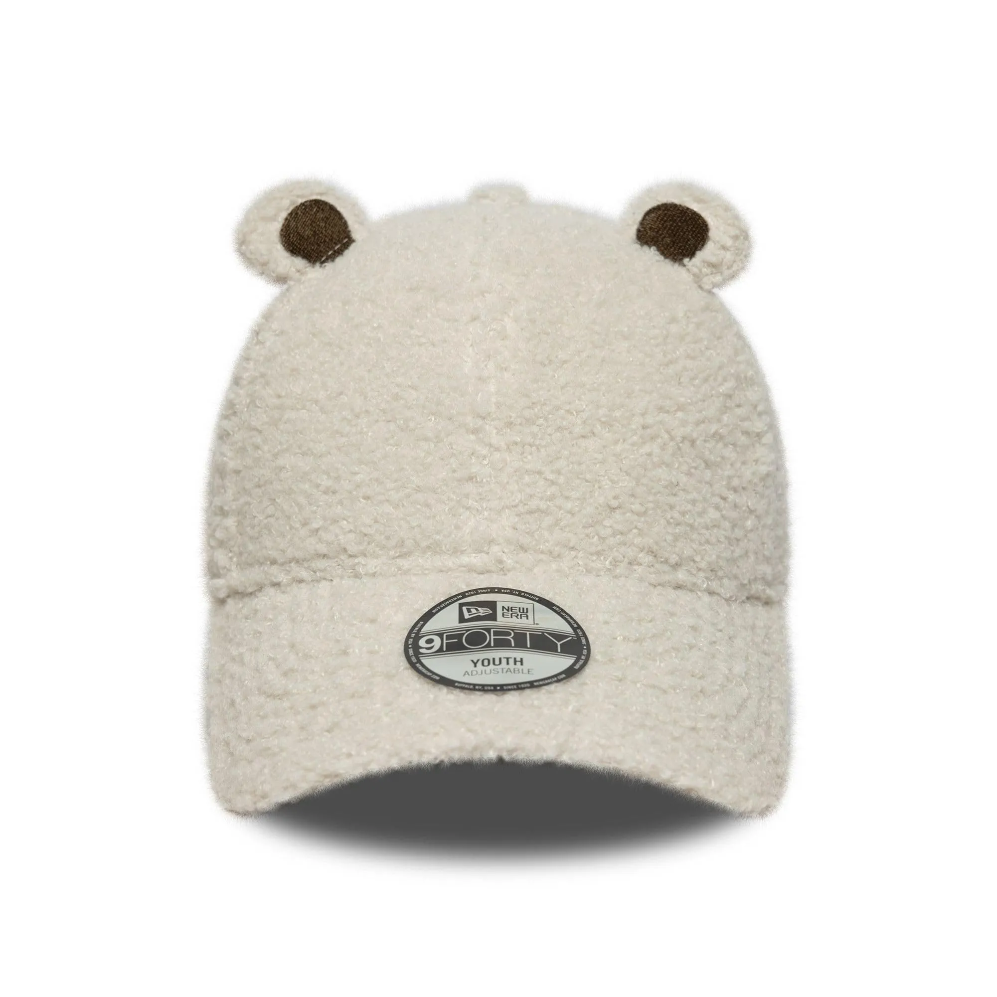 New Era 9Forty Berretto Invernale Bambini Borg Teddy Beige - immagine 2