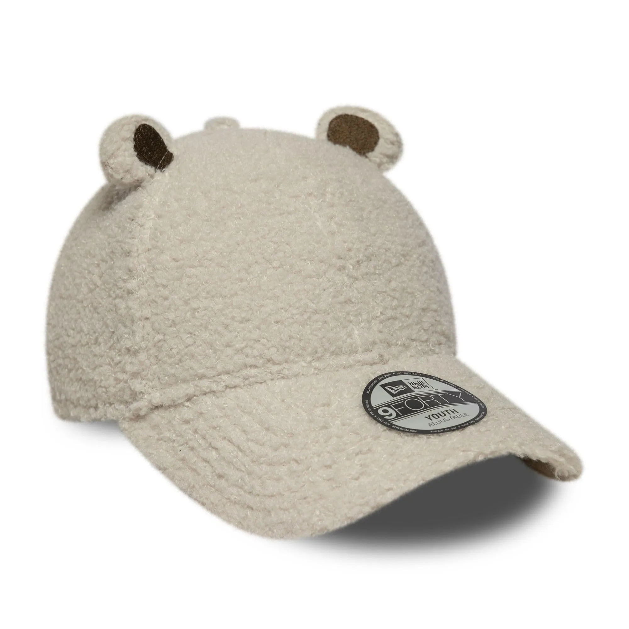 New Era 9Forty Berretto Invernale Bambini Borg Teddy Beige - immagine 3