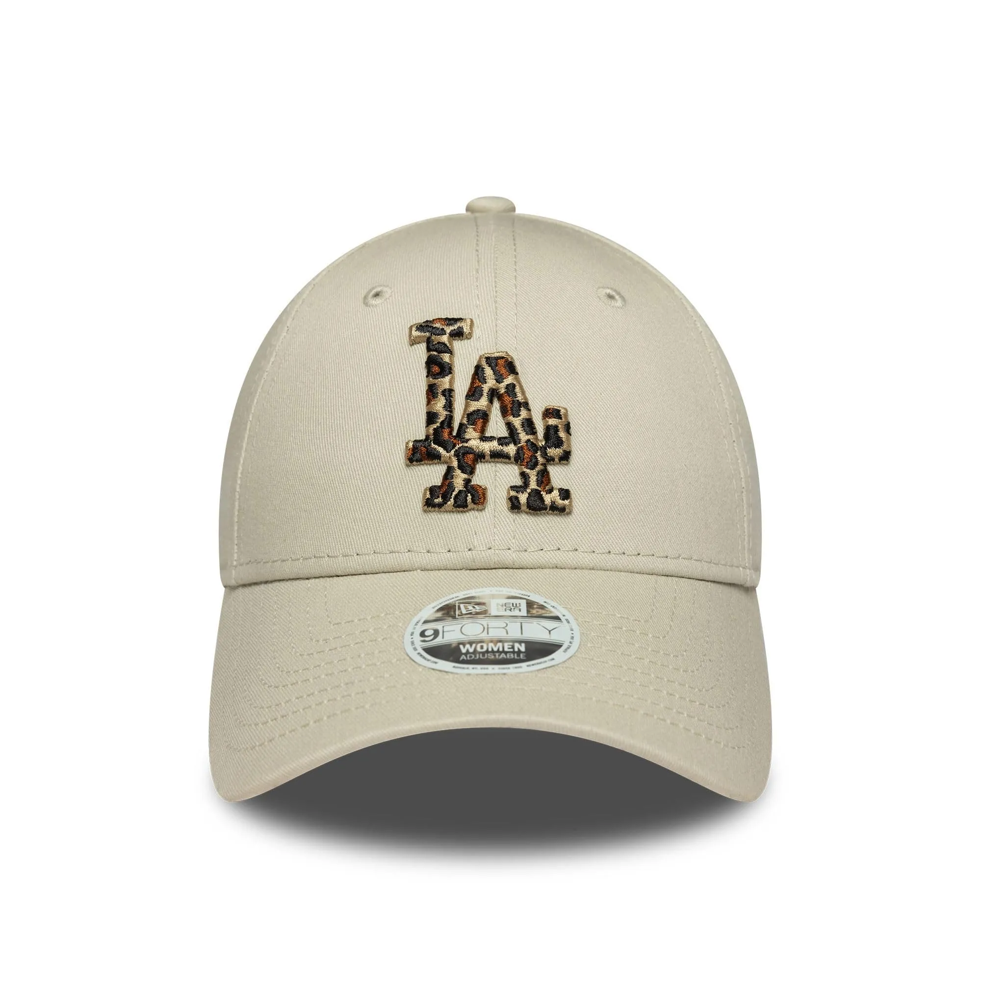 New Era Los Angeles Dodgers 9Forty Cappello Donna con Inserti Leopardati Beige - immagine 2