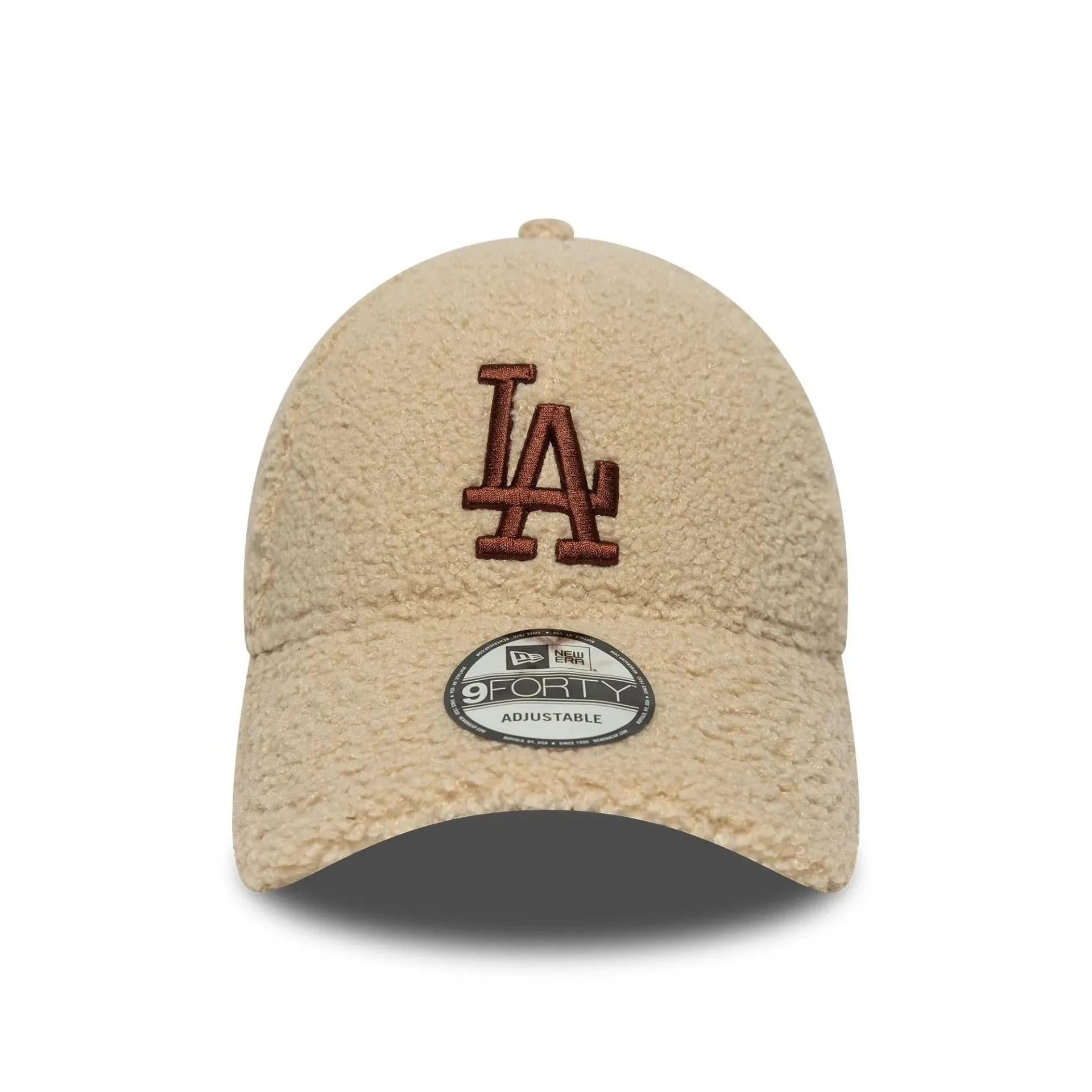 New Era Los Angeles Dodgers 9Forty Donna Borg Teddy Cap Beige - immagine 2