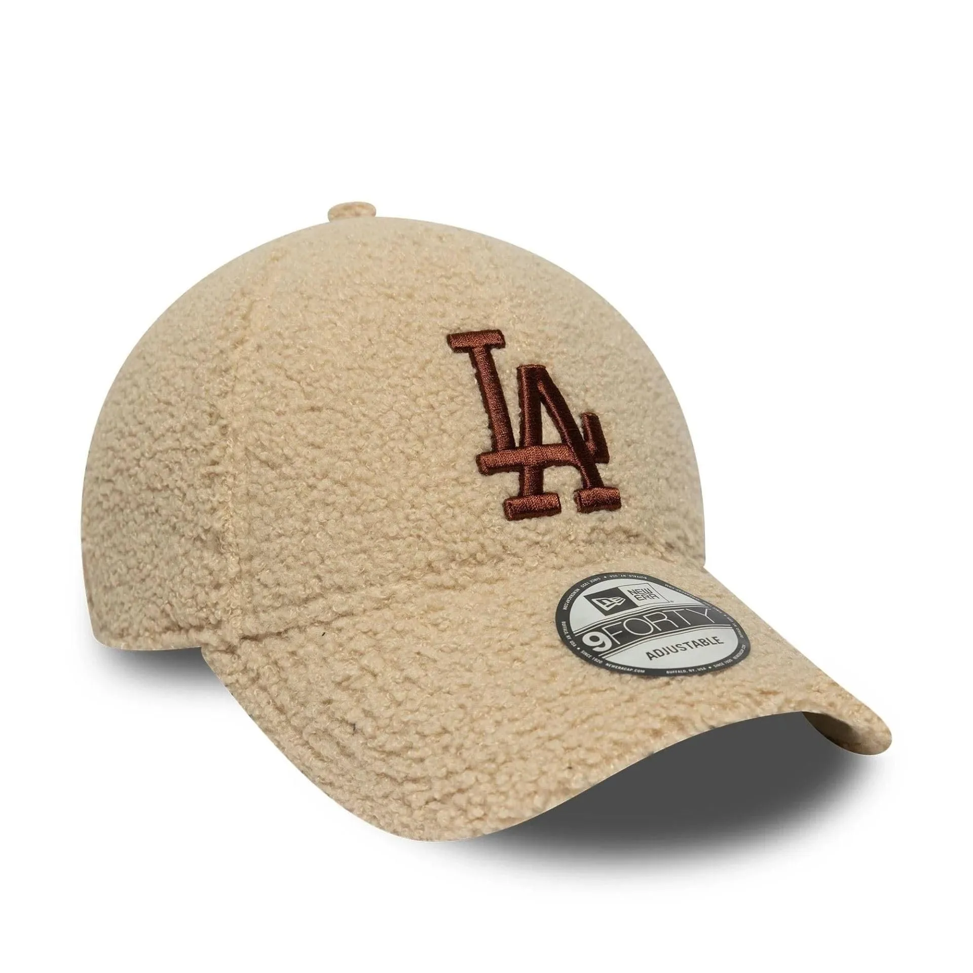 New Era Los Angeles Dodgers 9Forty Donna Borg Teddy Cap Beige - immagine 3