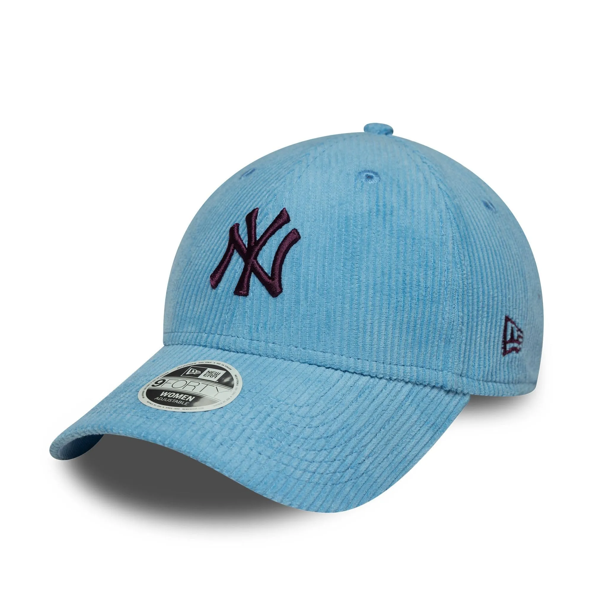 New Era New York Yankees 9Forty Cord Cap Donna Blu - immagine 1