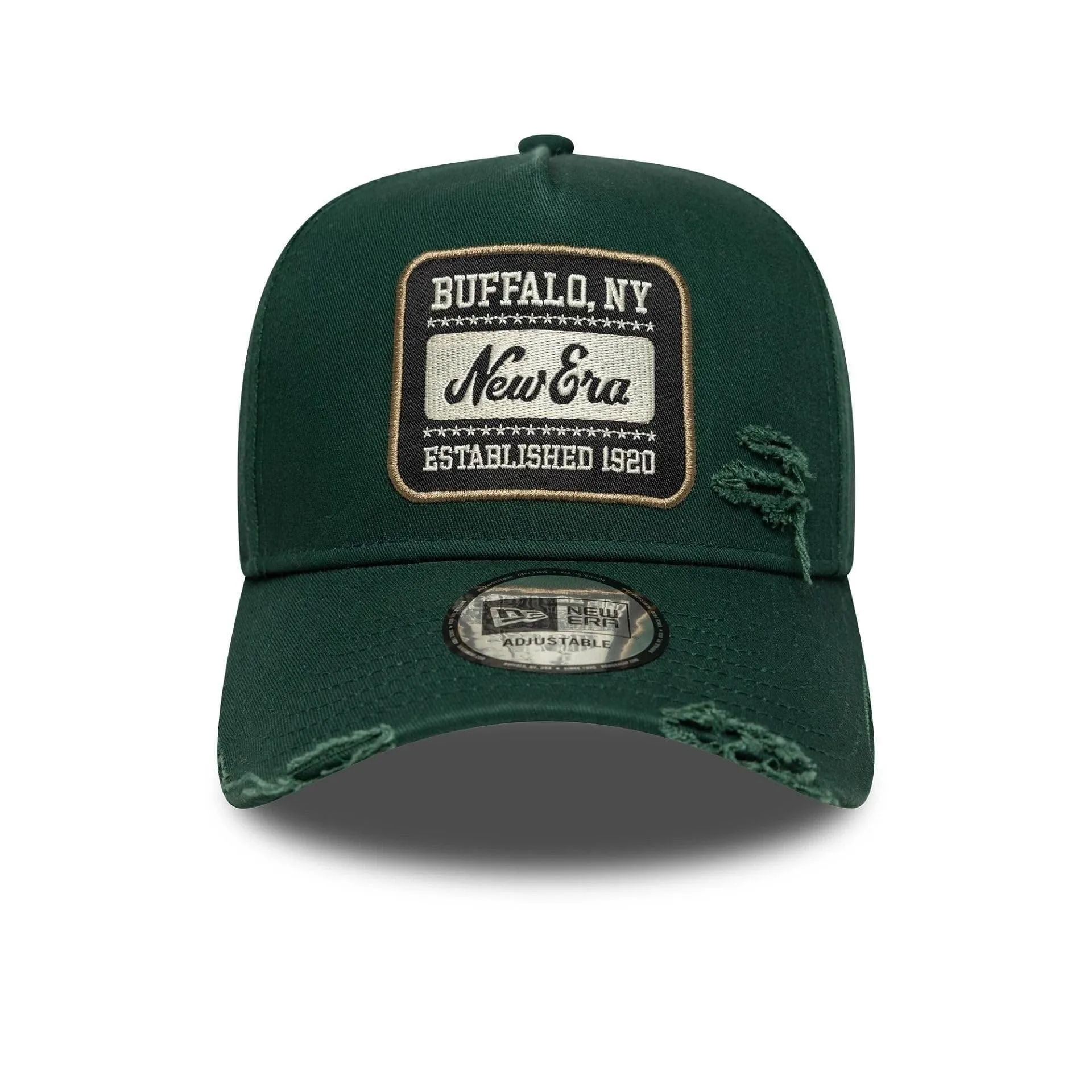 New Era 9Forty Distressed Patch Cap - Verde Scuro - immagine 2