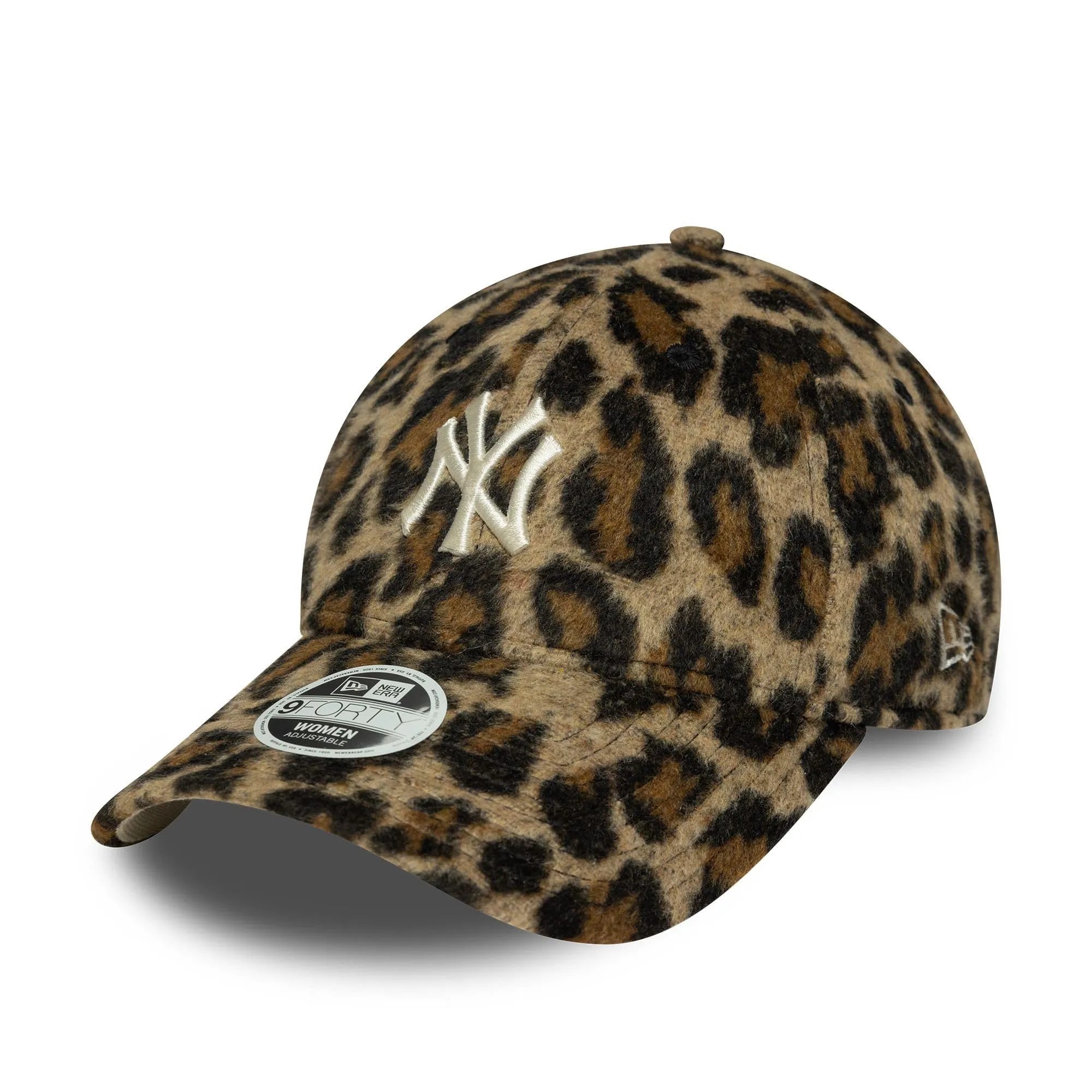 New Era New York Yankees 9Forty Cappello da Donna Leopardato Marrone - immagine 1