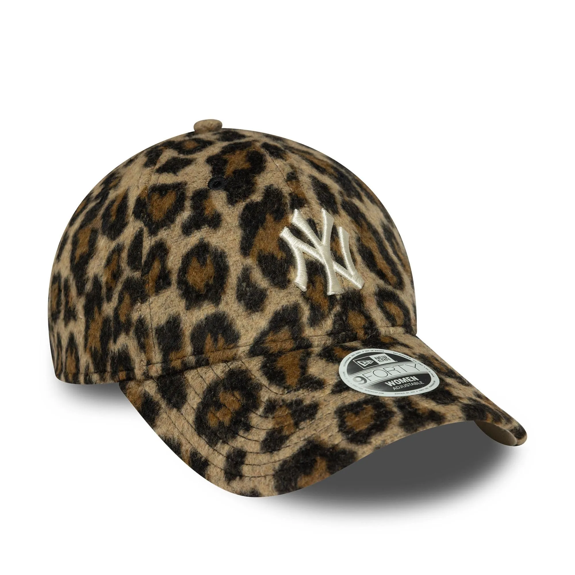 New Era New York Yankees 9Forty Cappello da Donna Leopardato Marrone - immagine 3