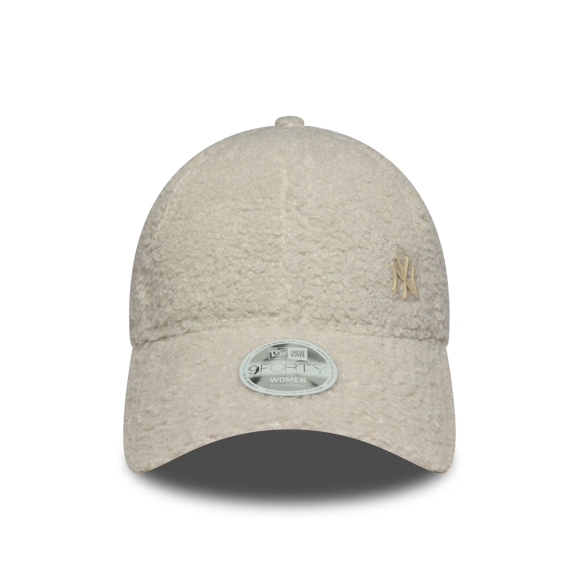 New Era New York Yankees 9Forty Donna Borg Teddy Cap Crema Bianco - immagine 2