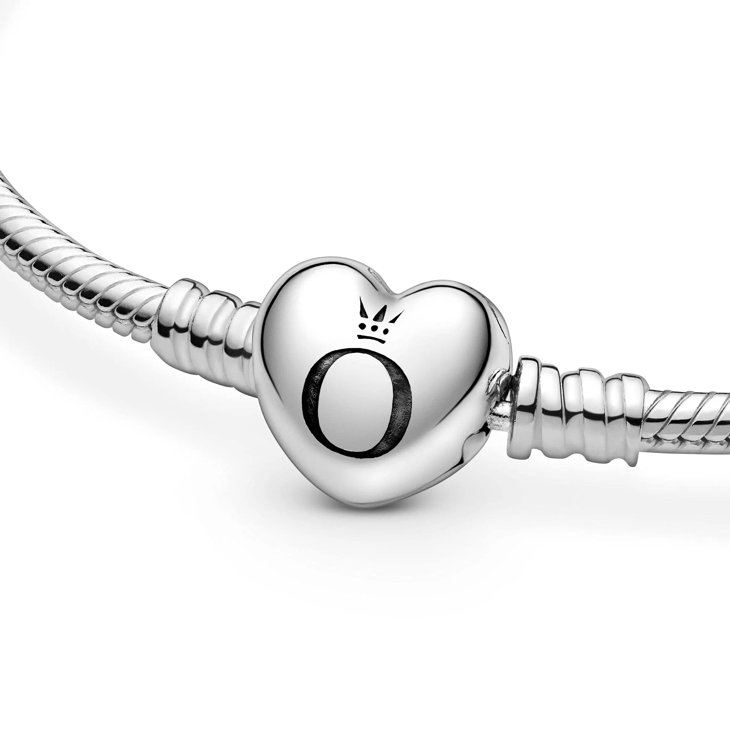 Pandora Icons Bracciale in argento con chiusura a forma di cuore, 18 cm - immagine 4