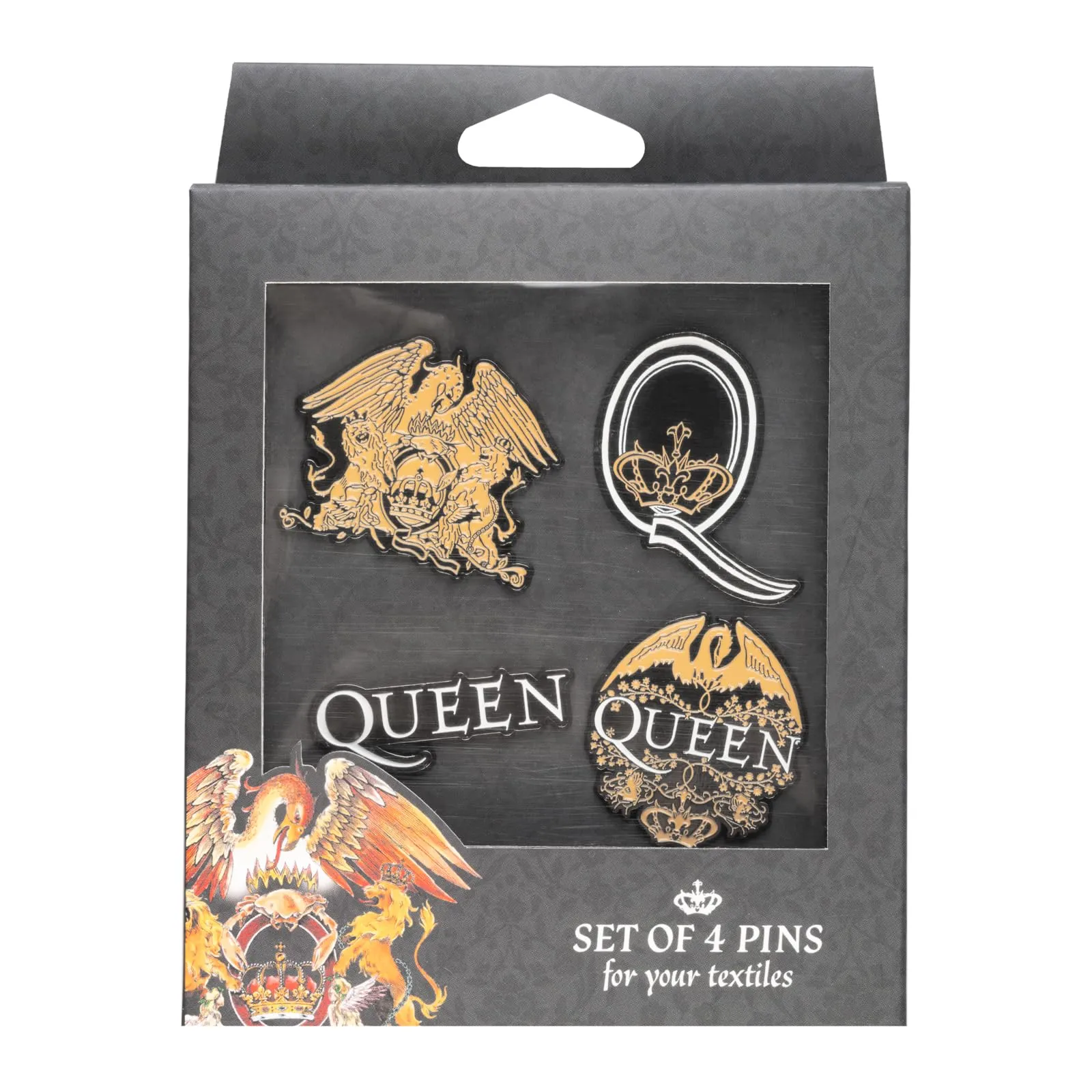 Grupo Erik Queen Set 4 Spille Smaltate - immagine 2