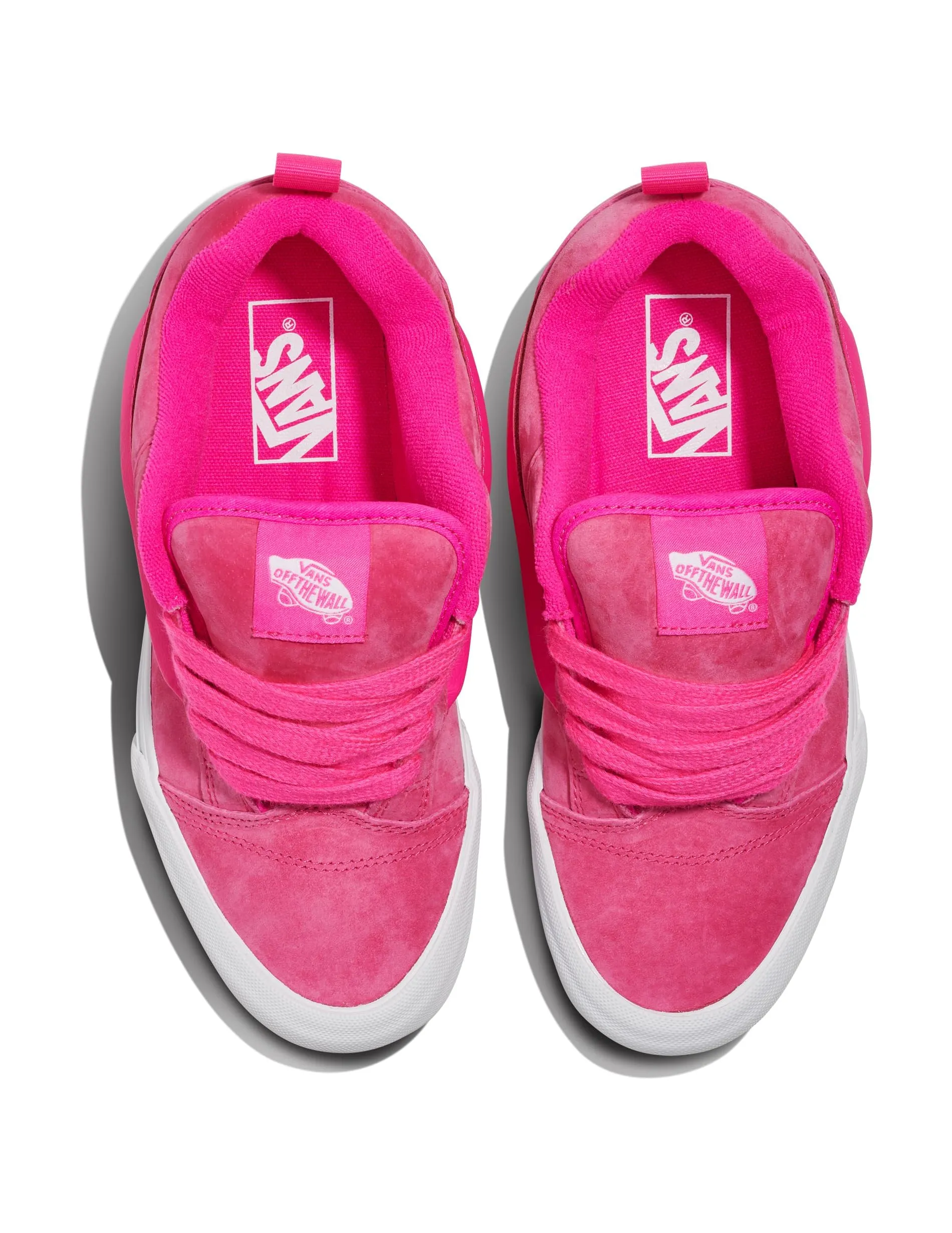 Vans Knu Skool Stacklite Sneaker Unisex, Nubuck Rosa Glo - immagine 5