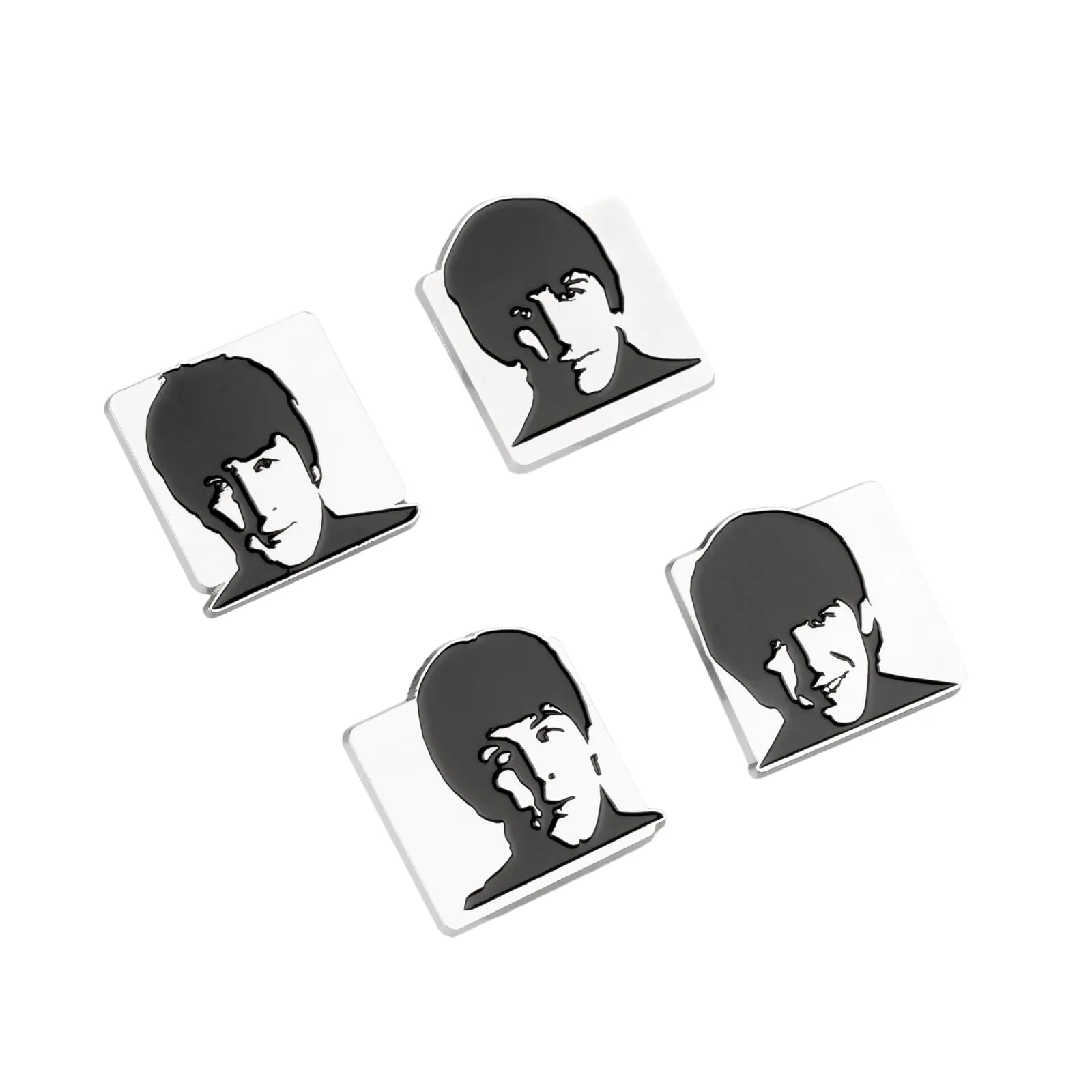 Grupo Erik The Beatles Enamel Pin Set of 4 with Gift Box - immagine 1